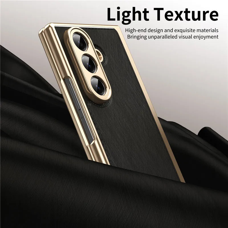 ShockProof Leather Case  for Z Fold Series