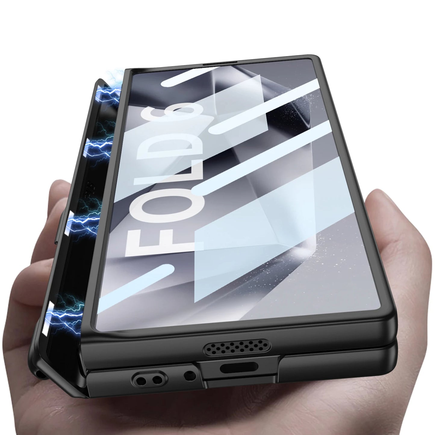 Protection Magnetic Pen Slot Case For Z Fold Series