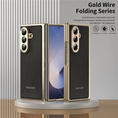 ShockProof Leather Case  for Z Fold Series