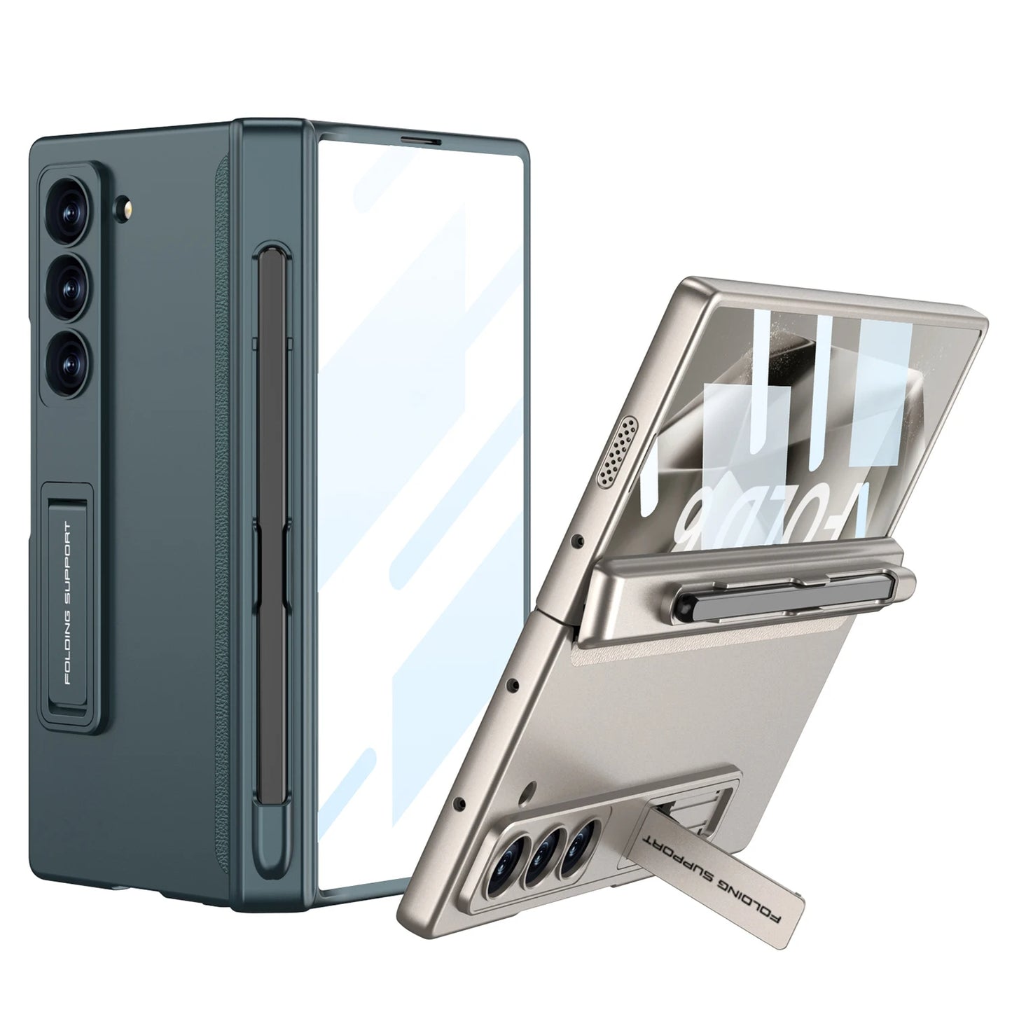 Protection Magnetic Pen Slot Case For Z Fold Series