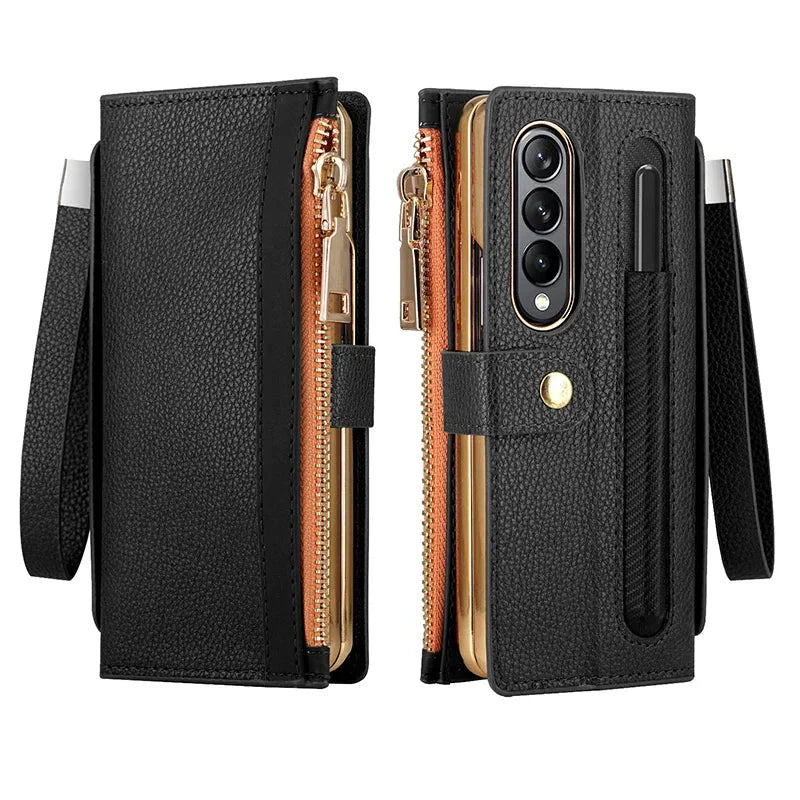 FlexiSecure Z Fold 6, 5, 4 RFID Blocking Wallet Case