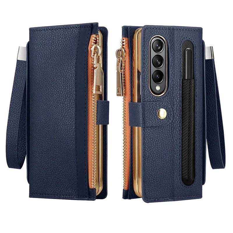 FlexiSecure Z Fold 6, 5, 4 RFID Blocking Wallet Case