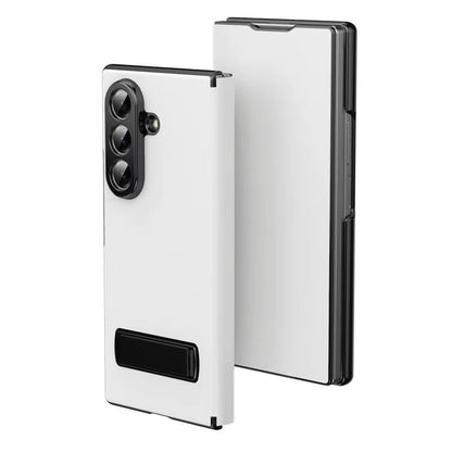 LuxEdge Fold 7,6,5,4– Ultra-Slim Leather Alloy Bracket Case