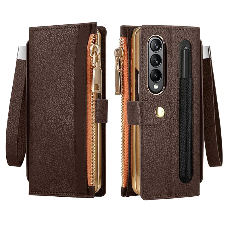 FlexiSecure Z Fold 6, 5, 4 RFID Blocking Wallet Case