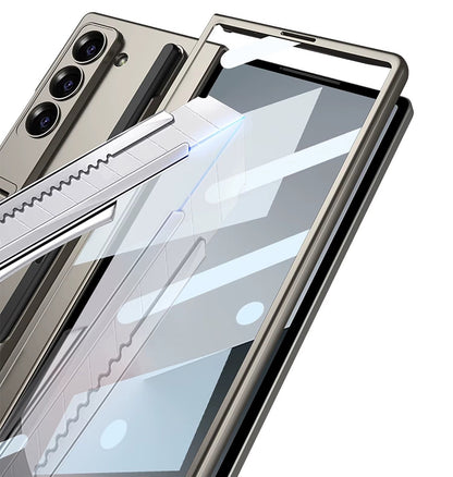 FlexNote Z Fold – Premium Stylus Stand Case