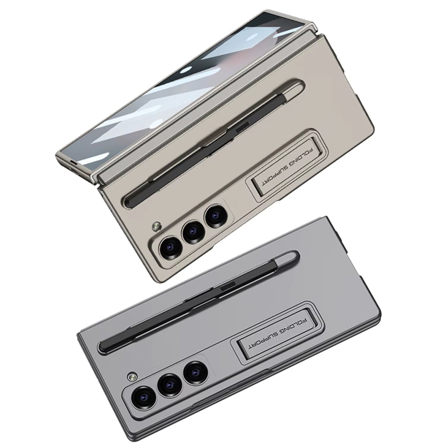 FlexNote Z Fold – Premium Stylus Stand Case