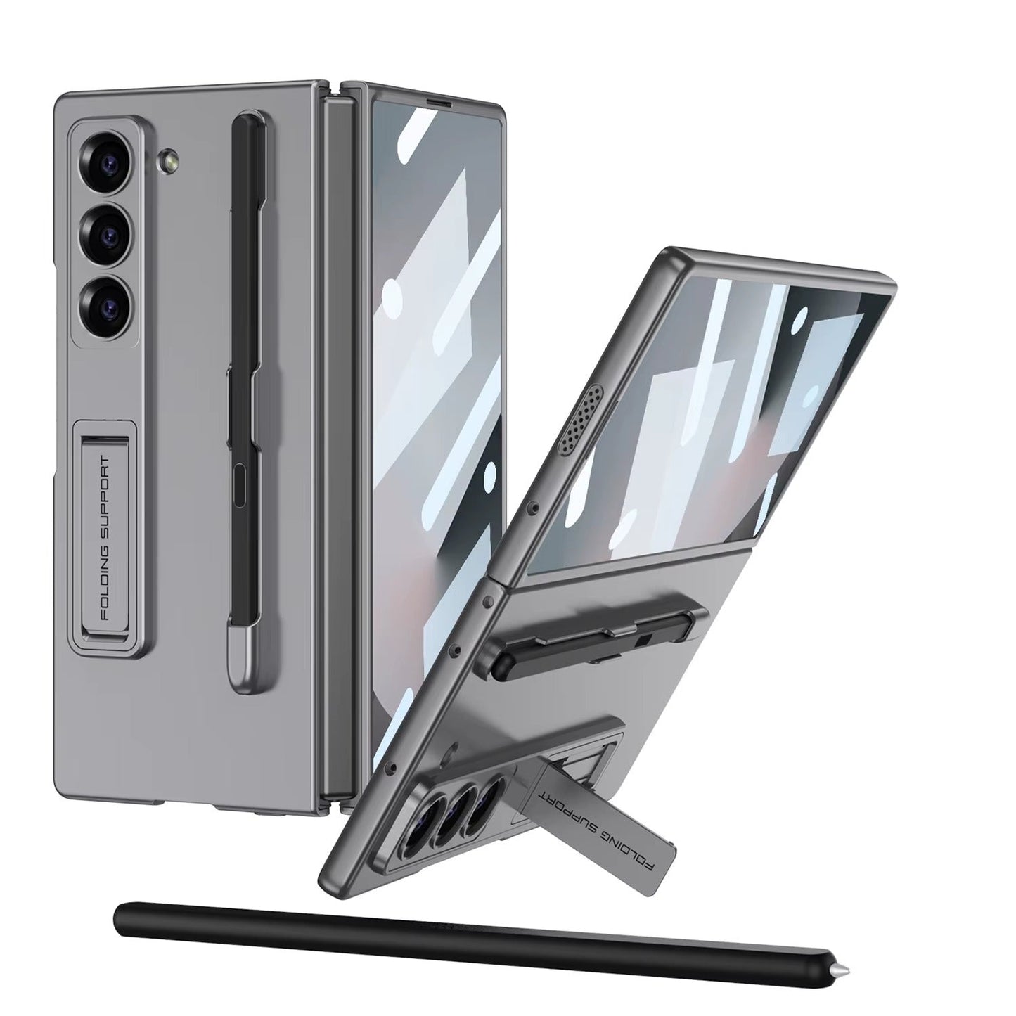 FlexNote Z Fold – Premium Stylus Stand Case