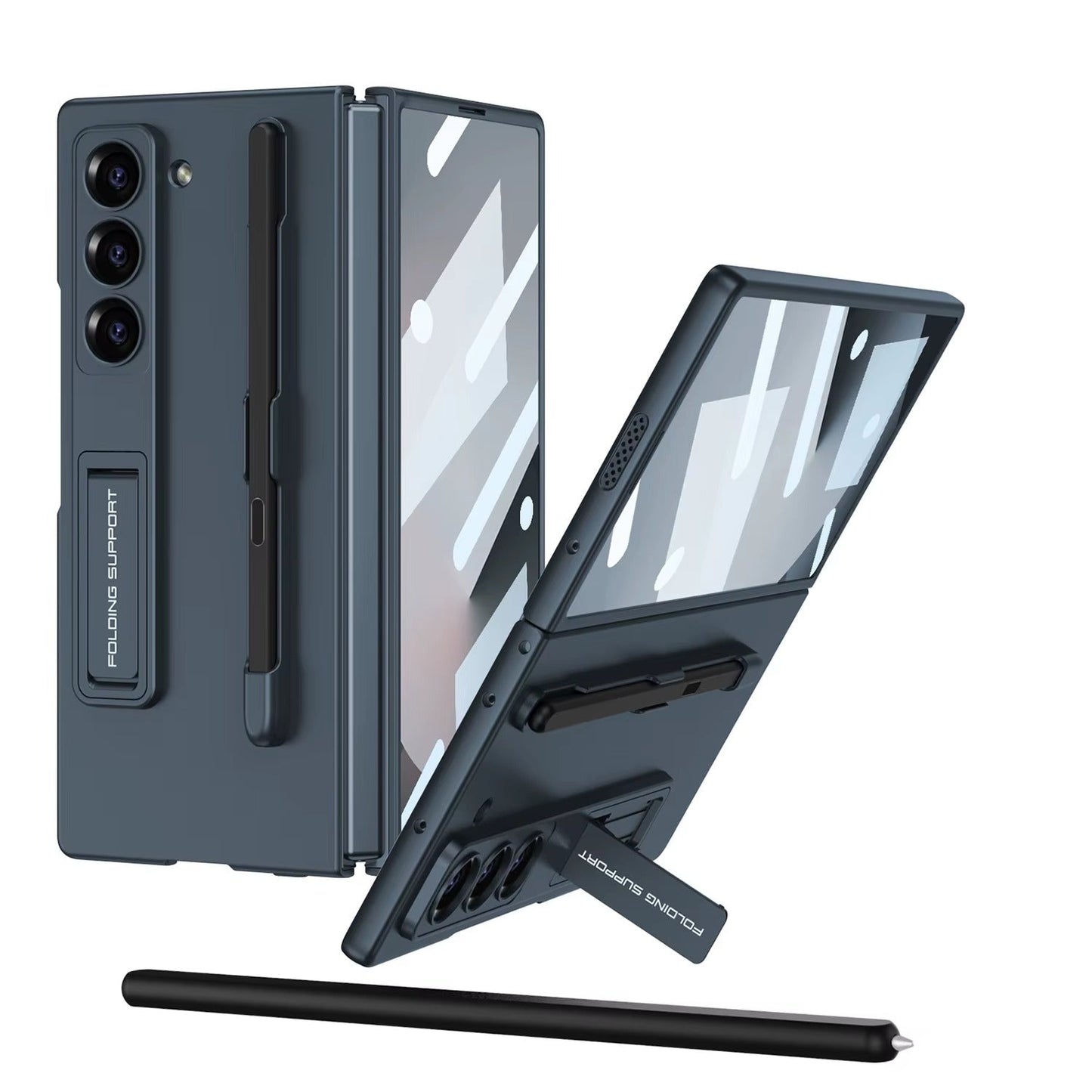 FlexNote Z Fold – Premium Stylus Stand Case