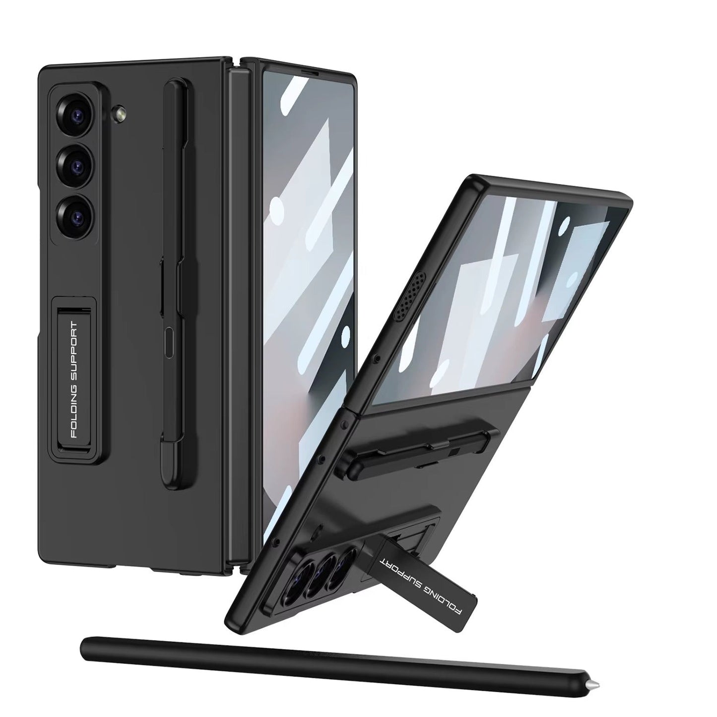 FlexNote Z Fold – Premium Stylus Stand Case