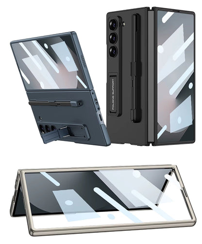 FlexNote Z Fold – Premium Stylus Stand Case