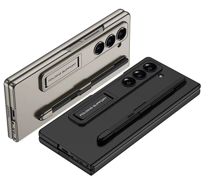 FlexNote Z Fold – Premium Stylus Stand Case