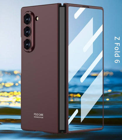 FoldShield Z Armor – Shockproof Matte Case with Outer Screen Protection