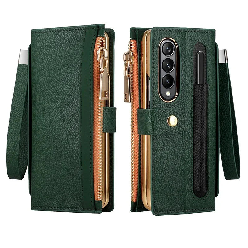 FlexiSecure Z Fold 6, 5, 4 RFID Blocking Wallet Case