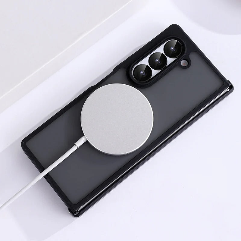 ClearMag Fold – Transparent MagSafe Case for Z Fold 7, 6, 5, 4