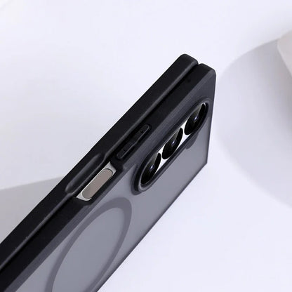 ClearMag Fold – Transparent MagSafe Case for Z Fold 7, 6, 5, 4