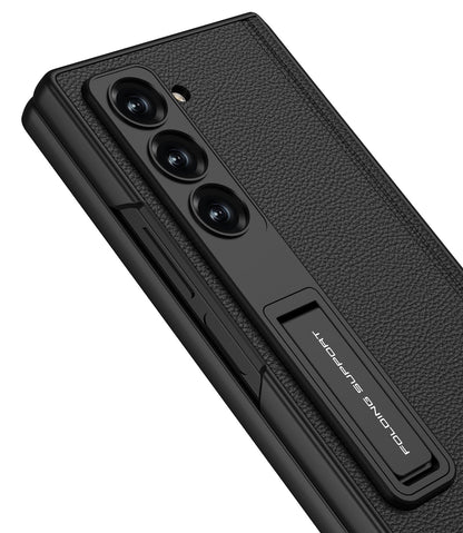MagLeather Z Fold 6, 5 , 4 , 3 PU Hinge Case