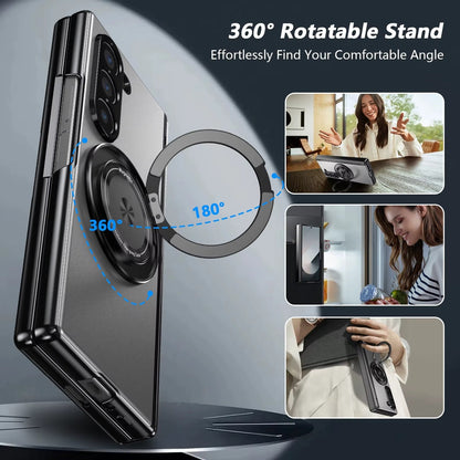 MagRing Fold – 360° Magnetic Ring Case with Full Hinge Protection