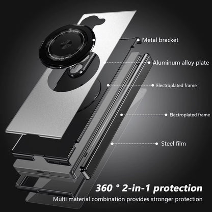 MagRing Fold – 360° Magnetic Ring Case with Full Hinge Protection