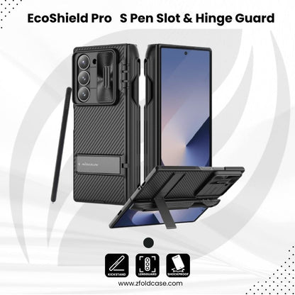 EcoShield Pro  Z Fold 6 - S Pen Slot & Hinge Guard Case