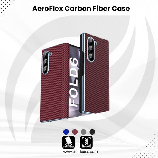 AeroFlex Z Fold 6, 5, 4, 3 Carbon Fiber Case