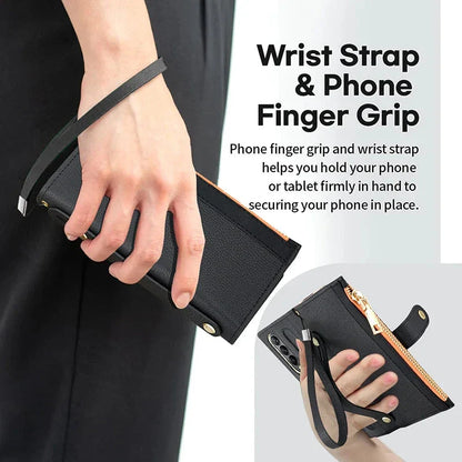 FlexiSecure Z Fold 6, 5, 4 RFID Blocking Wallet Case