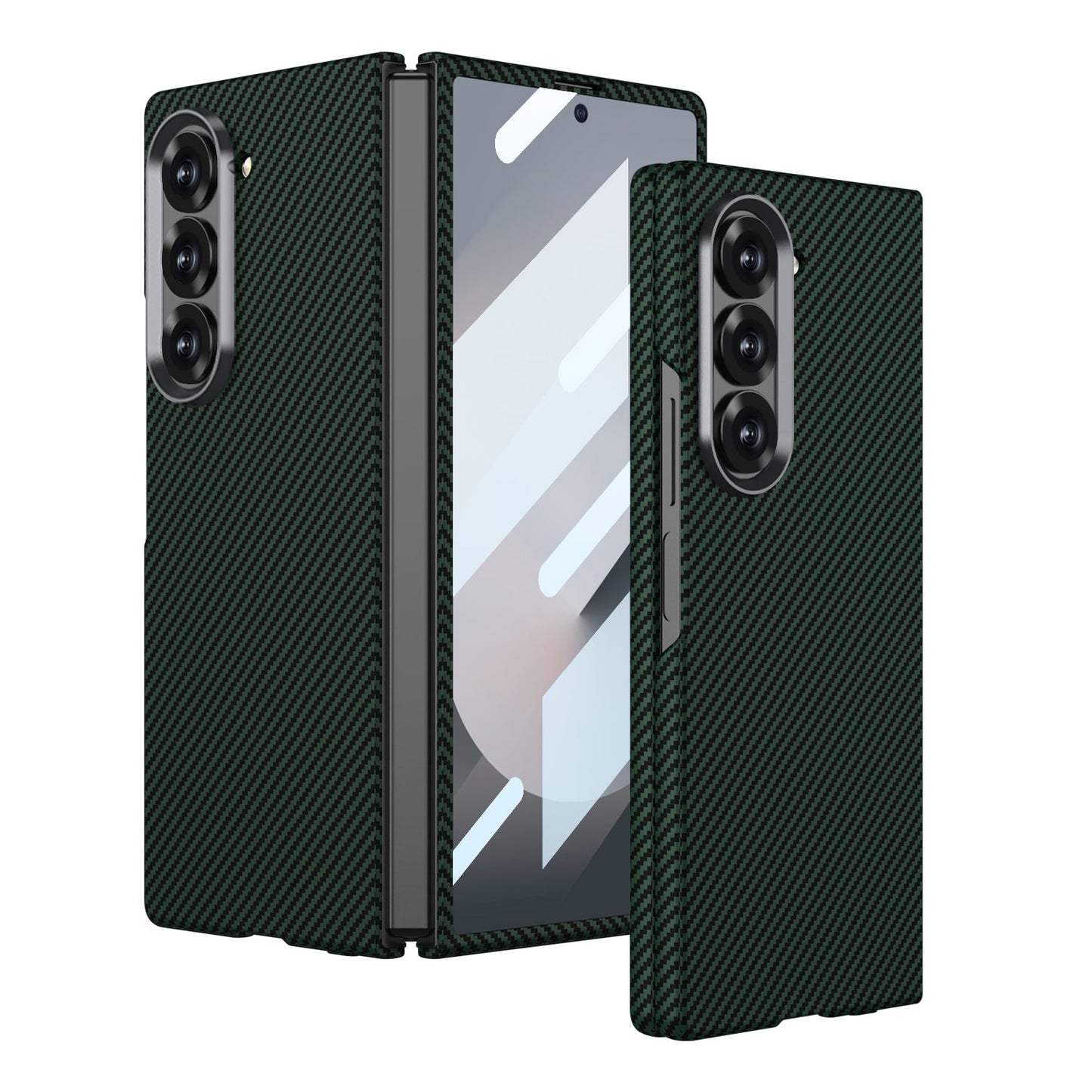 Ultra-Thin Carbon Fiber Z Fold 7, 6,5  MagSafe & Screen Protection Case