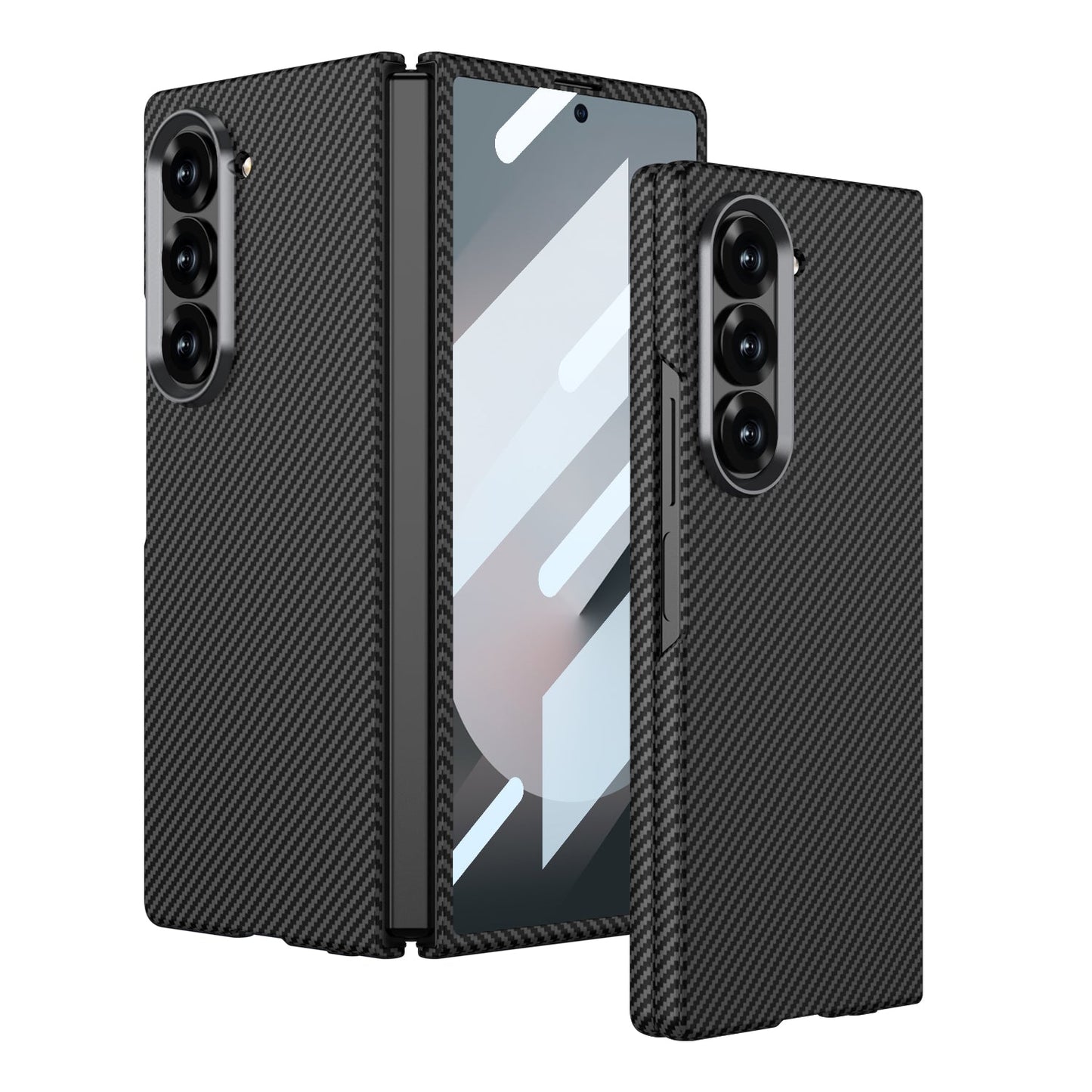Ultra-Thin Carbon Fiber Z Fold 7, 6,5  MagSafe & Screen Protection Case