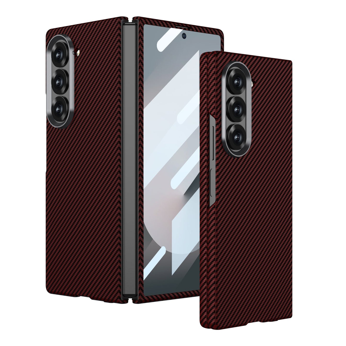 Ultra-Thin Carbon Fiber Z Fold 7, 6,5  MagSafe & Screen Protection Case