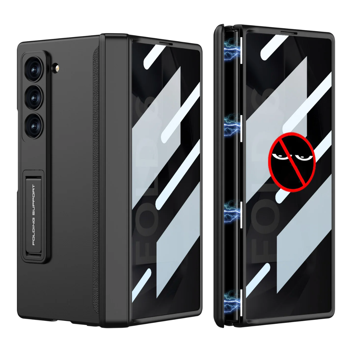 MagShell Z Fold 7/6 Case 360° Full Protection ,Magnetic Hinge, Anti-Peep