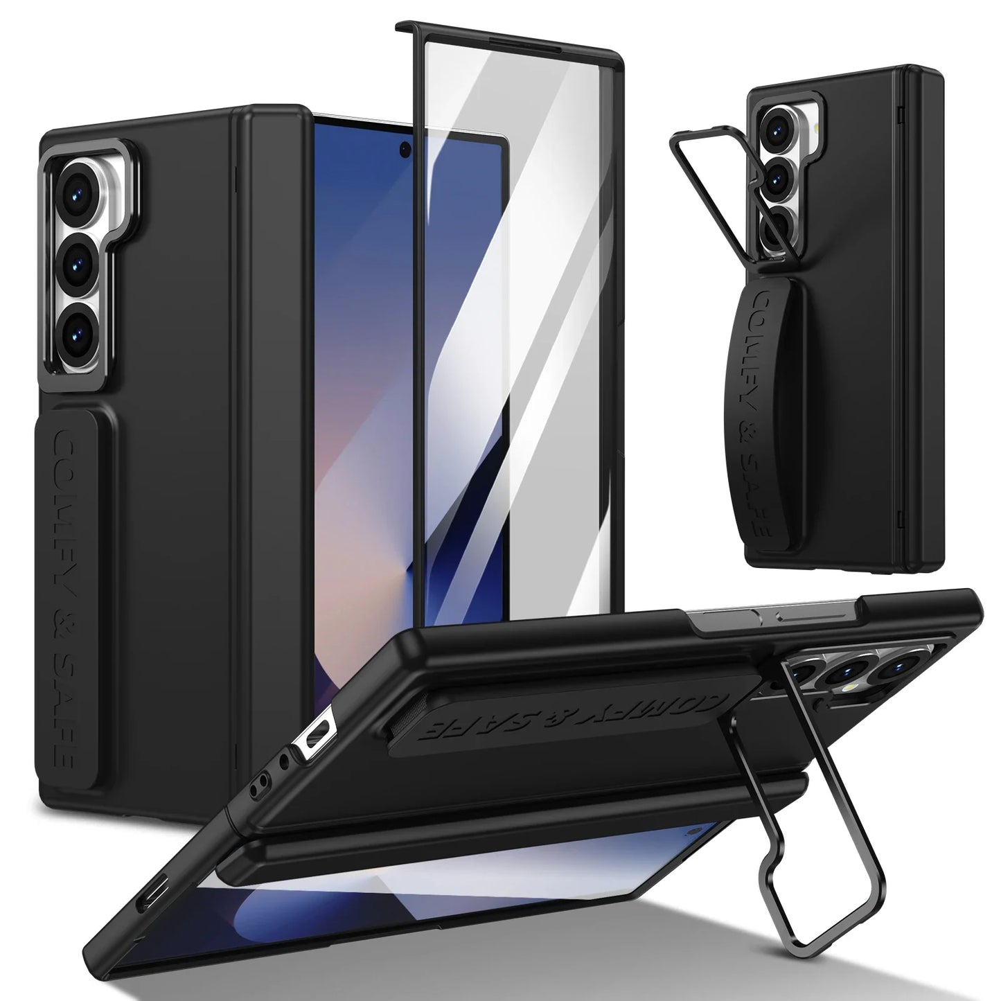 Wristband Holder Leather Case for Z Fold Series