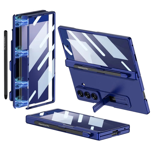 Protection Magnetic Pen Slot Case For Z Fold Series