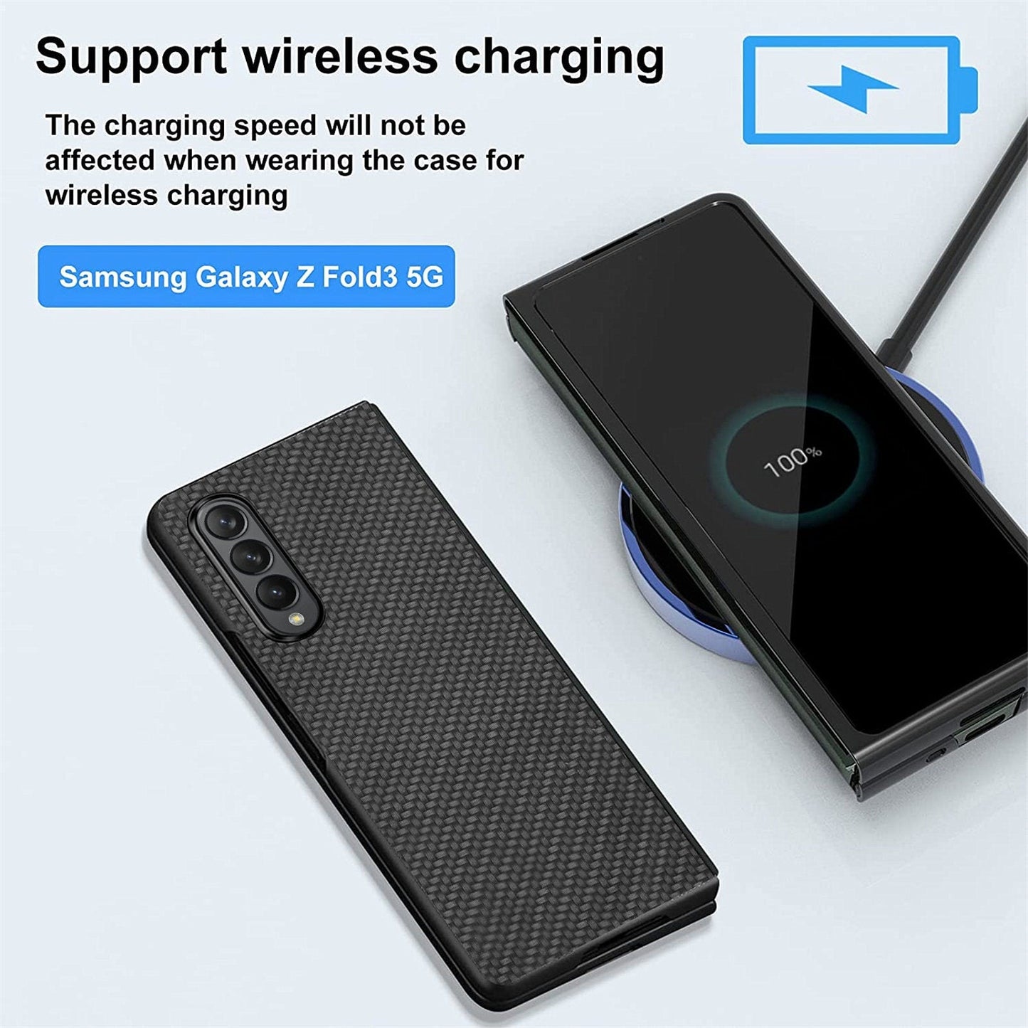 CarbonShield Z Fold 7, 6, 5, 4 Magnetic Carbon Case