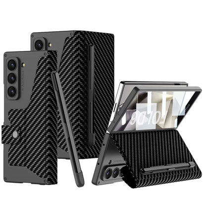 Luxury Flip Leather with Pen Holder for Z Fold Series