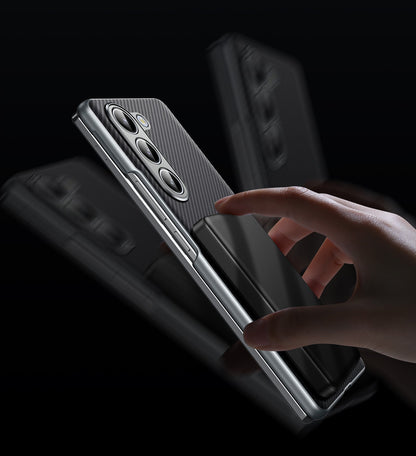 CarbonGuard Z Fold 6, 5, 4 Magnetic Wireless Charging Case