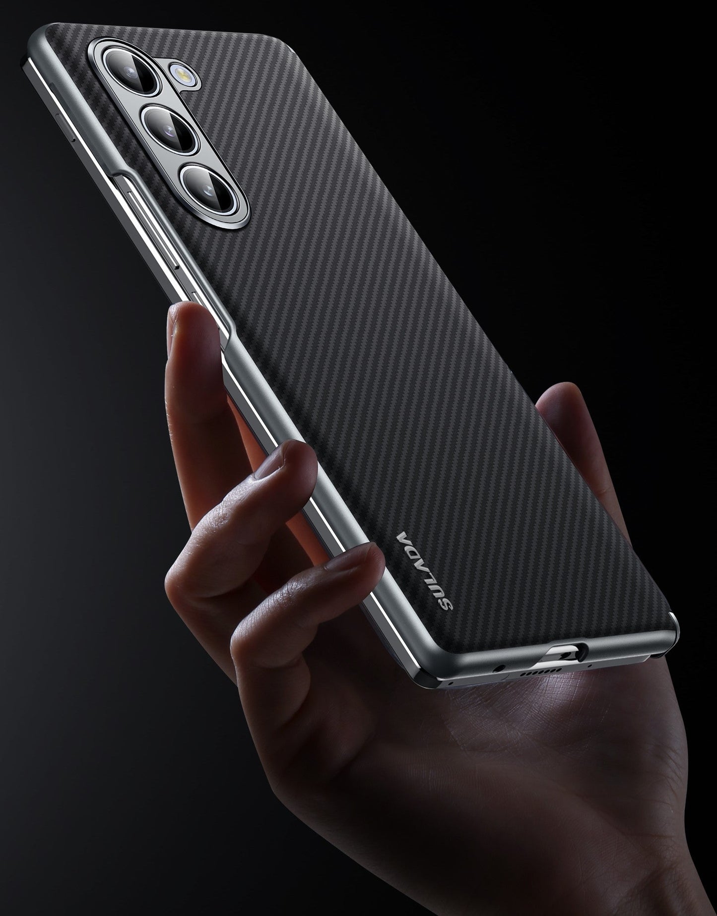 CarbonGuard Z Fold 6, 5, 4 Magnetic Wireless Charging Case
