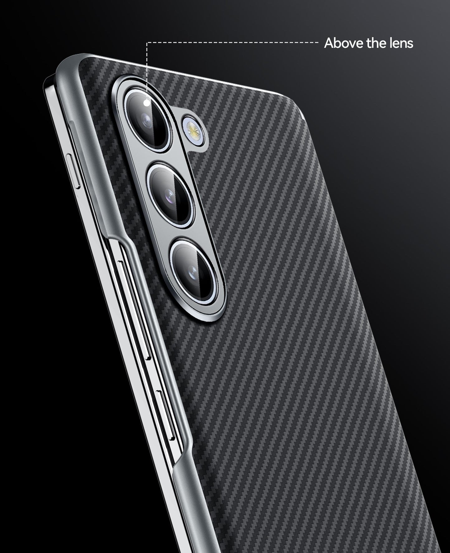 CarbonGuard Z Fold 6, 5, 4 Magnetic Wireless Charging Case