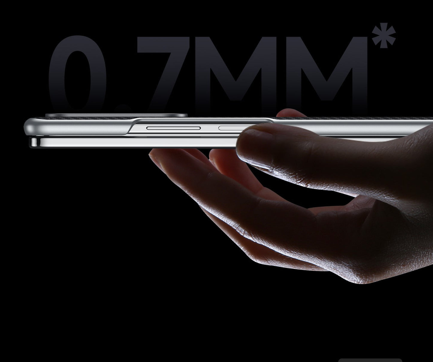 CarbonGuard Z Fold 6, 5, 4 Magnetic Wireless Charging Case