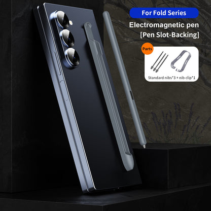 SlimTouch Electromagnetic S Pen with Adhesive Pen Slot for Z Fold 7/6/5/4