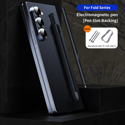 SlimTouch Electromagnetic S Pen with Adhesive Pen Slot for Z Fold 7/6/5/4