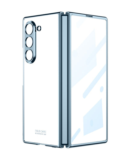 CrystalGuard Z Fold 6, 5 Plating Screen Glass Case