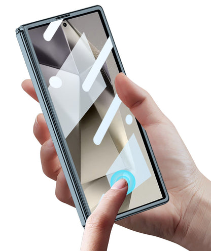 CrystalGuard Z Fold 6, 5 Plating Screen Glass Case
