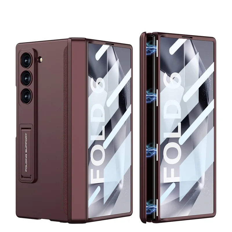 MagShell Z Fold 7/6 Case 360° Full Protection ,Magnetic Hinge, Anti-Peep
