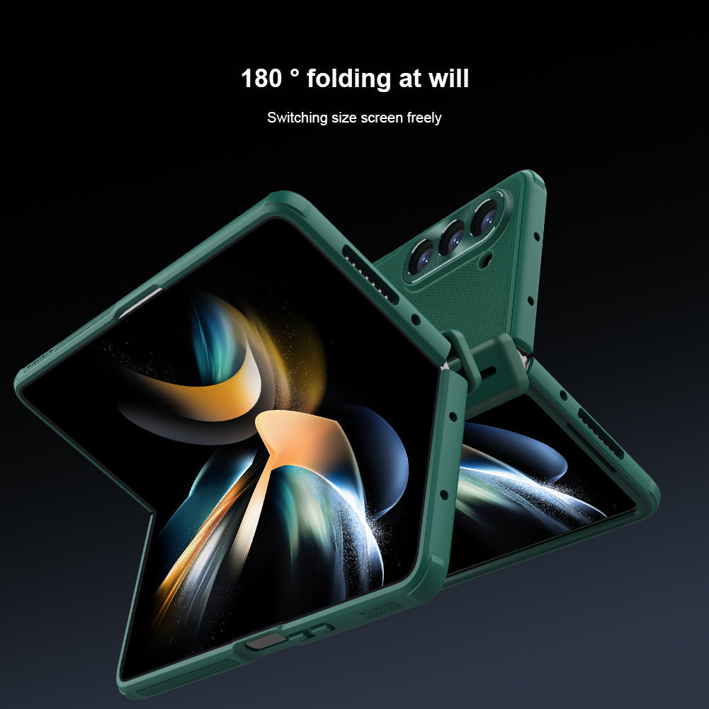 FrostEdge S-Pen Z Fold 5, 6 Slim Kickstand & Camera Shield Case