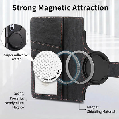 EliteFold Z Fold 6, 5, 4 Luxury Leather Wallet Case