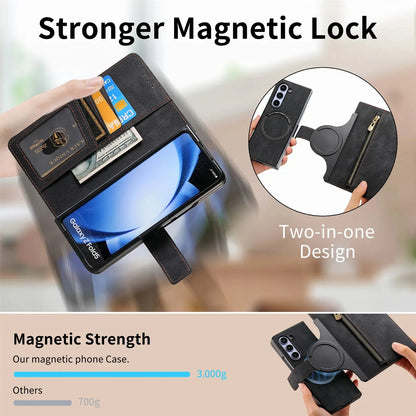 EliteFold Z Fold 6, 5, 4 Luxury Leather Wallet Case