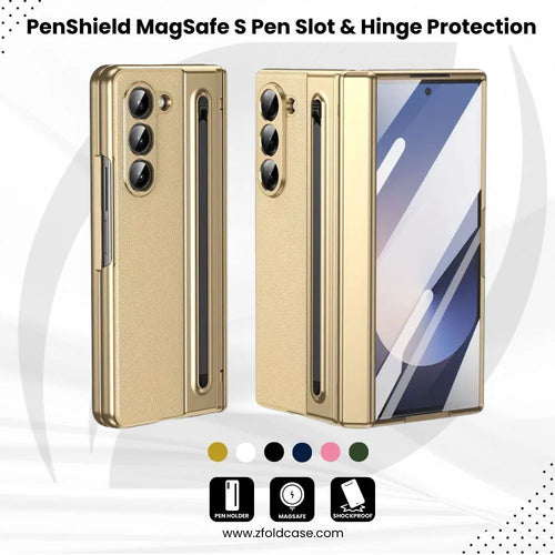 PenShield Ultra Slim – MagSafe Case with S Pen Slot & Hinge Protection