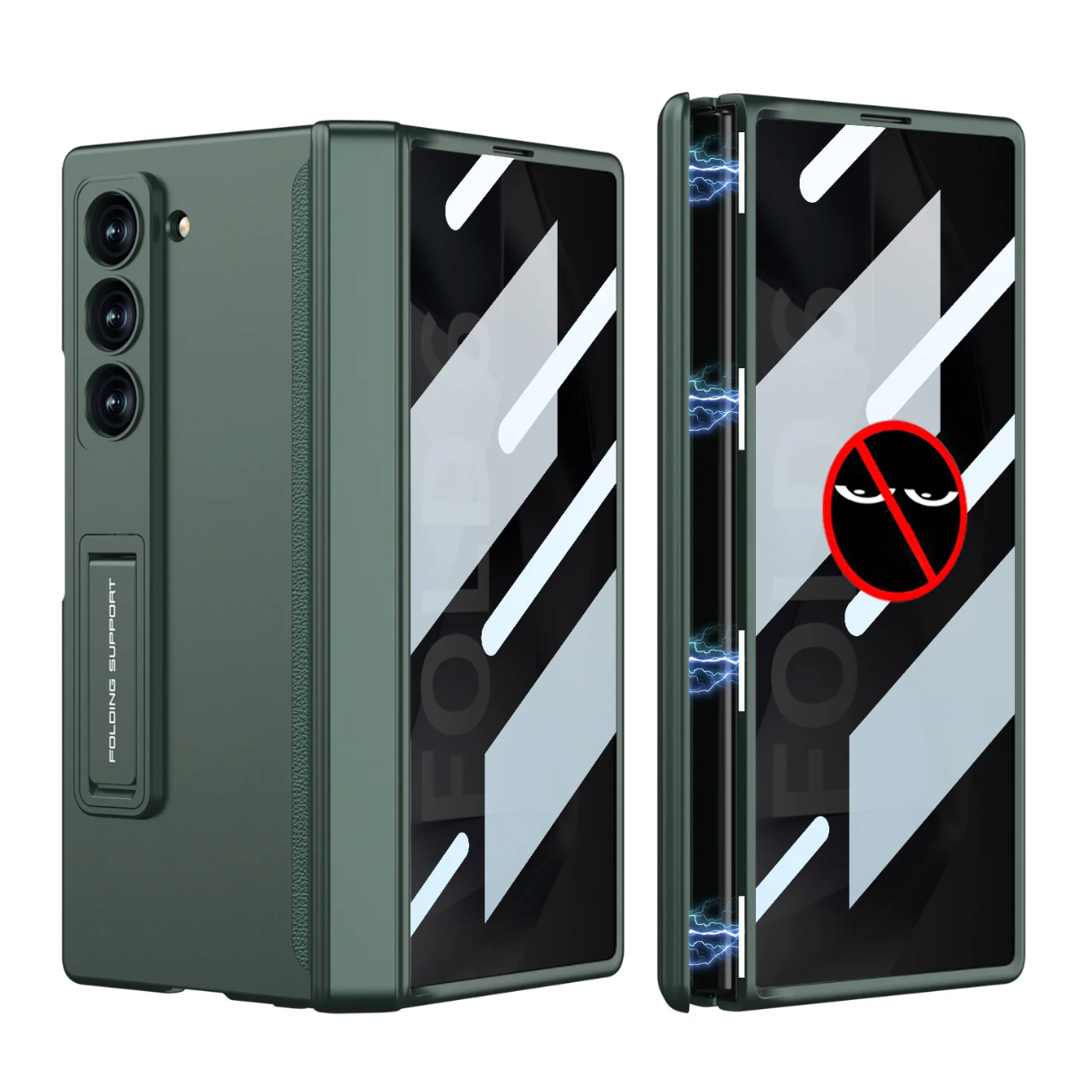MagShell Z Fold 7/6 Case 360° Full Protection ,Magnetic Hinge, Anti-Peep