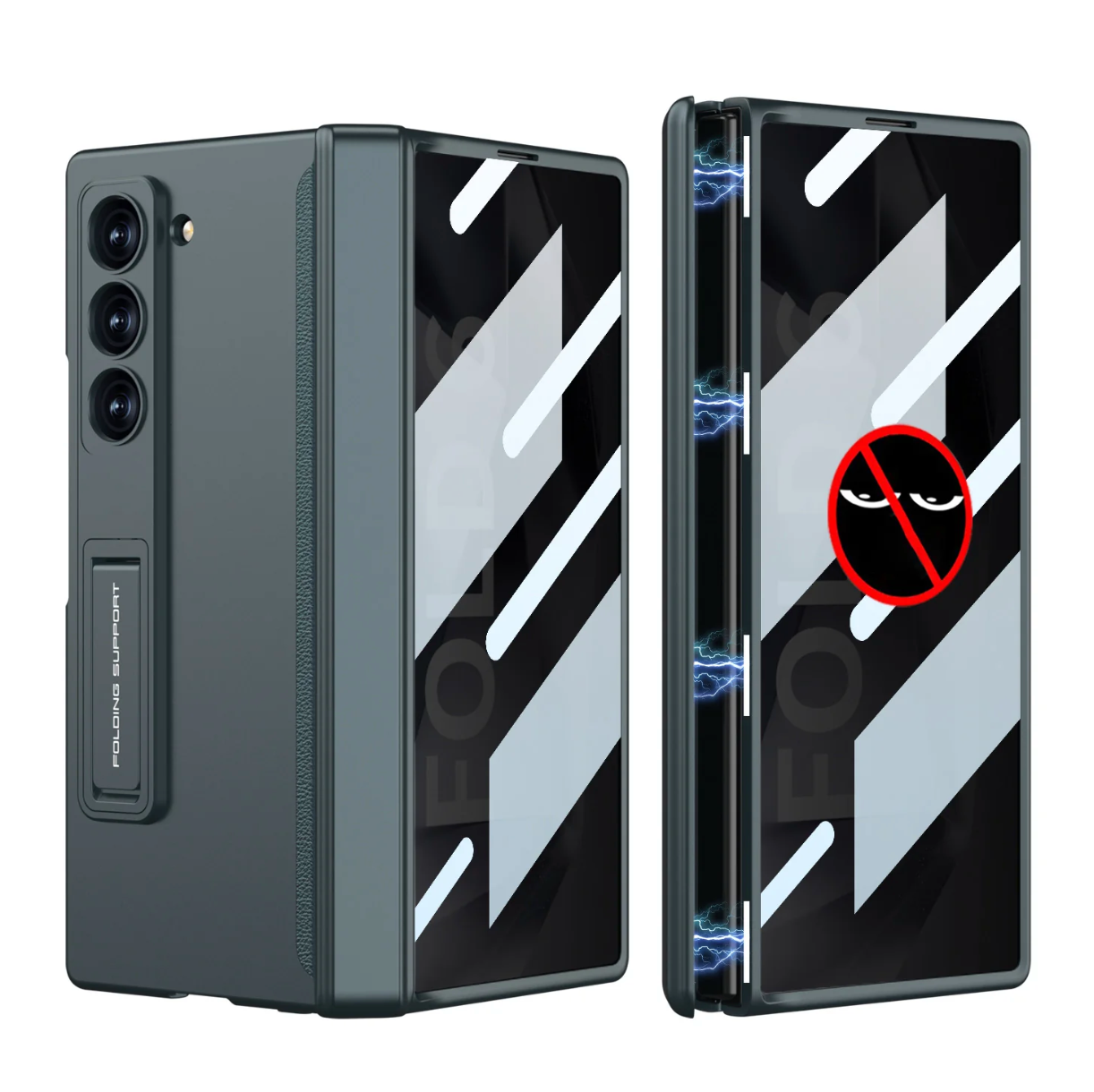 MagShell Z Fold 7/6 Case 360° Full Protection ,Magnetic Hinge, Anti-Peep
