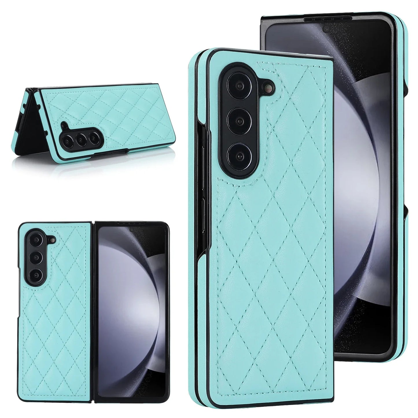 Luxury Leather Bracker For Z Fold Series
