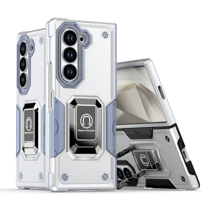 IronShield Z Fold 6, 5, 4 Shockproof Metal Ring Case